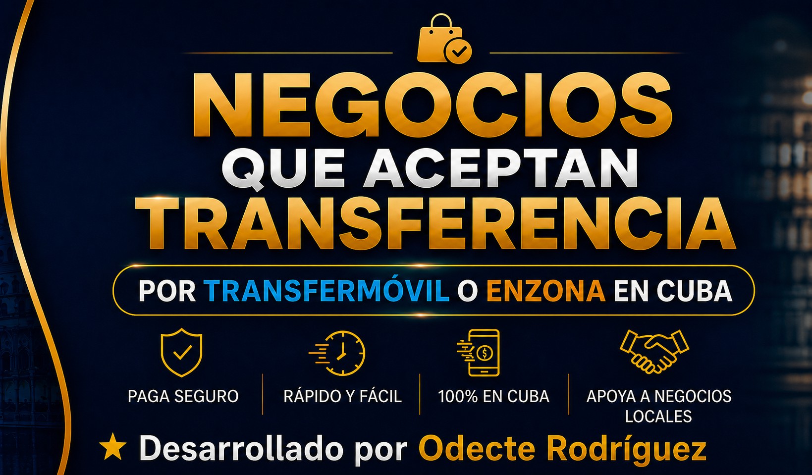 Negocios que aceptan Transfermóvil y Enzona en Cuba